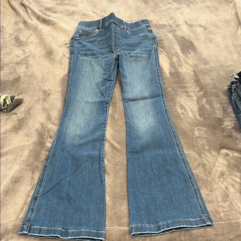 SPANX Blue Flare Women's Jeans